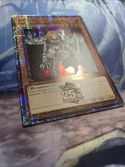 YuGiOh D.D. WARRIOR LADY Quarter Century Secret Rare RA03-EN129 - Image 3