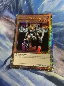 YuGiOh D.D. WARRIOR LADY Quarter Century Secret Rare RA03-EN129 - Image 4