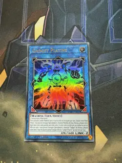 FRENCH YUGIOH Platinum Gadget DUPO-EN039 Ultra Rare Nm - Image 1