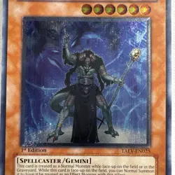 Yugioh! Doom Shaman - LP TAEV-EN025 - Ultimate Rare - 1st Edition Lightly Played - Image 2