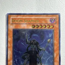 Yugioh! Doom Shaman - LP TAEV-EN025 - Ultimate Rare - 1st Edition Lightly Played - Image 4