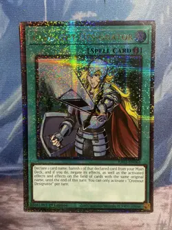 Yugioh Crossout Designator RA02-EN063 Quarter Century Secret Rare 1st Ed NM - Image 1