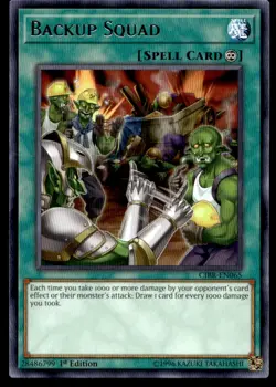 Backup Squad Circuit Break CIBR-EN065 MP YuGiOh TCG | Buy 10 Get 10 Free - Image 1