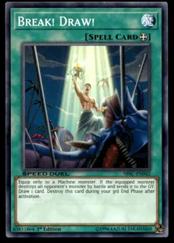 Break! Draw! Speed Duel: Scars of Battle SBSC-EN042 MP YuGiOh TCG | Buy 10 Get 1 - Image 1