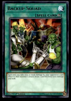 Backup Squad 2018 Mega-Tins Mega Pack MP18-EN145 MP YuGiOh TCG | Buy 10 Get 10 F - Image 1