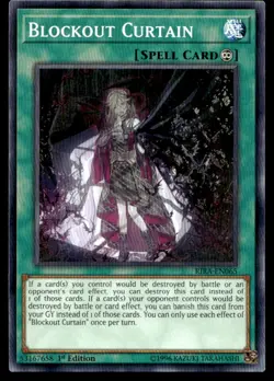 Blockout Curtain Rising Rampage RIRA-EN065 MP YuGiOh TCG | Buy 10 Get 10 Free - Image 1