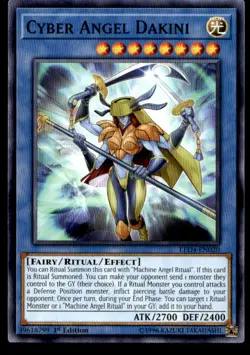 Cyber Angel Dakini Legendary Duelists: Sisters of the Rose LED4-EN020 MP YuGiOh - Image 1
