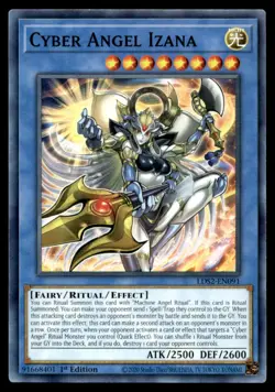 Cyber Angel Izana Legendary Duelists: Season 2 LDS2-EN091 MP YuGiOh TCG | Buy 10 - Image 1