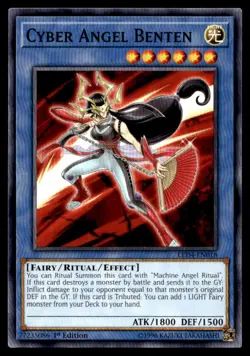 Cyber Angel Benten Legendary Duelists: Sisters of the Rose LED4-EN018 MP YuGiOh - Image 1