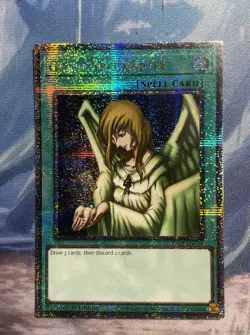 Near Mint Yugioh Graceful Charity RA03-EN116 Quarter Century Secret Rare 1st Ed - Image 1