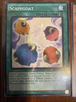 Yugioh Honest BLMM-EN006 & Scapegoat BP03-EN139 Lot of 2 NM/M PACK FRESH - Image 2