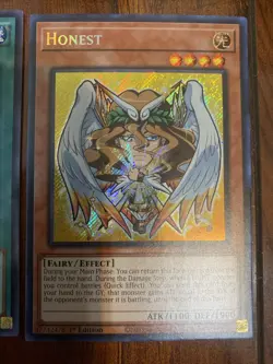 Yugioh Honest BLMM-EN006 & Scapegoat BP03-EN139 Lot of 2 NM/M PACK FRESH - Image 3