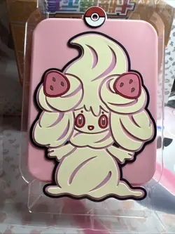 Pokemon Alcremie Keychain Card Holder & Sealed Alcremie Promo Card NEW! - Image 4