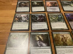 Green MTG Cards Lot *Heavily Played Bulk* - Image 3
