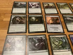 Green MTG Cards Lot *Heavily Played Bulk* - Image 4
