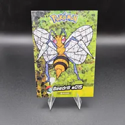 Beedrill #15 - Cracked Ice Holo - Crystal Collection 2024 - Pokemon Card - Image 1