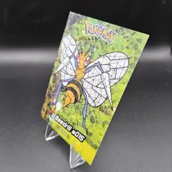 Beedrill #15 - Cracked Ice Holo - Crystal Collection 2024 - Pokemon Card - Image 3