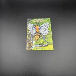 Beedrill #15 - Cracked Ice Holo - Crystal Collection 2024 - Pokemon Card - Image 4