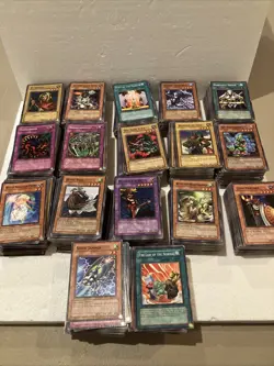 Large Vintage Yu-Gi-Oh Card Lot Over 1600 Cards - Image 1