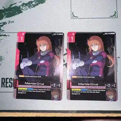 Gundam Card Game Newtype Rising Marida Cruz GD01-093 R X2 - Image 1
