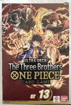 One Piece Card Game OPCG ST 13 Three Brothers Starter Deck NEW *Box damaged - Image 1