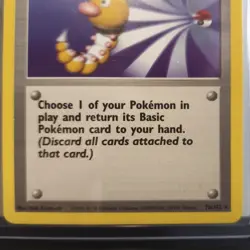 Scoop Up 107/130 Rare Non-Holo Base 2 Set Pokemon Trainer Card NM - Image 3