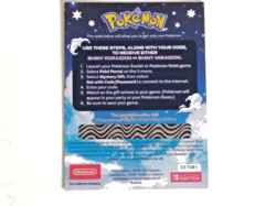 Miraidon Koraidon Code GameStop Pokemon - Physical PROMO Card- Unused Code - Image 2