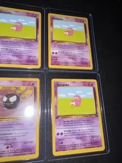 Pokemon 6 Card Lot Vintage Fossil 1st Edition! Slowpoke Gaslty - Image 4