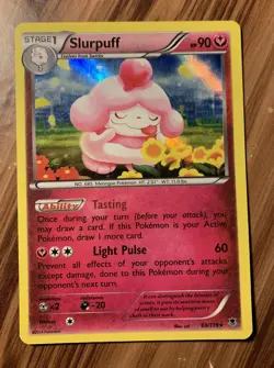 Slurpuff 69/119 Holo Pokemon -XY Phantom Forces 2014 TCG CARD - Image 1