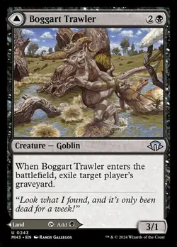 Boggart Trawler / Boggart Bog x1 1x Modern Horizons 3 NM MTG - Image 1