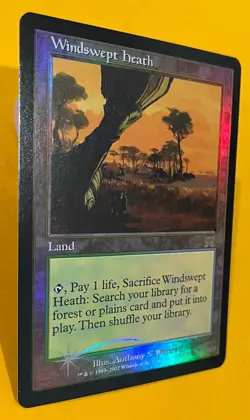 MTG WINDSWEPT HEATH (FOIL) Onslaught (OldManMTG 002-232) - Image 3
