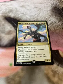 Two-Headed Hellkite Commander: Dominaria United Regular NM - Image 1