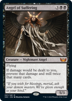 Mint/Near-Mint, English - 1 x MTG Angel of Suffering Streets of New Capenna - Image 1