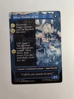 Jill, Shiva's Dominant - (Borderless) Regular Final Fantasy MtG Rare FIN 378 - Image 2