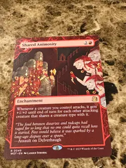 SHARED ANIMOSITY Magic the Gathering MTG Wilds of Eldraine Showcase - Image 1