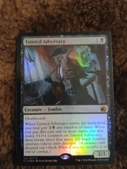 Tainted Adversary Innistrad: Midnight Hunt Foil - Image 1