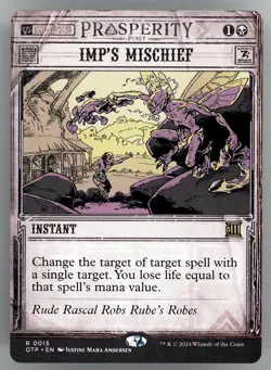 Imp's Mischief Outlaws of Thunder Junction: Breaking News Regular - Image 1