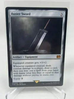 Buster Sword Final Fantasy Regular - MTG - Image 1
