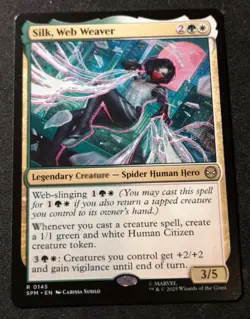Silk, Web Weaver - SPM - MTG - EN - NM - 0145 - Image 1