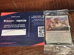Unbreakable Formation Magic The Gathering NYCC 2025 TNMT Promo - Image 1