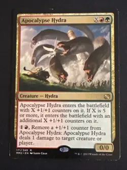 1x Apocalypse Hydra (171) Modern Masters 2015 MP MTG Magic The Gathering x1 MKE - Image 1