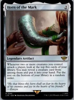 #241 Horn of the Mark Universes Beyond LOTR Tales of Middle-earth Rare - Image 1