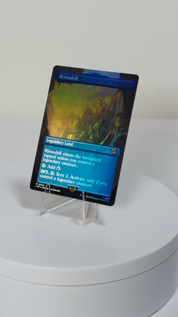 Rivendell Borderless Foil Universes Beyond Tales of Middle Earth LoTR MTG LP - Image 2