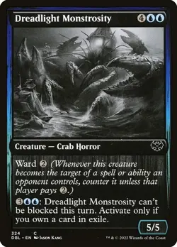 MTG-NM-Innistrad: Double Feature-Dreadlight Monstrosity-324 - Image 1