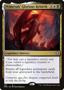 MTG-NM-Commander: Dominaria United-Primevals' Glorious Rebirth-165 - Image 1