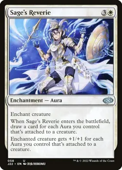 MTG-NM-Jumpstart 2022-Sage's Reverie-058 - Image 1