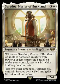 MTG-NM-Tales of Middle-earth-Saradoc, Master of Buckland-0282 - Image 1