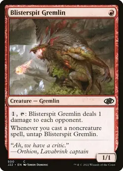 MTG-NM-Jumpstart 2022-Blisterspit Gremlin-500 - Image 1