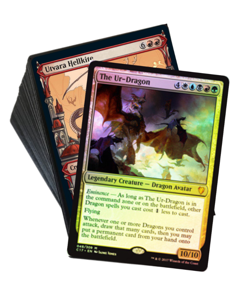 The Ur-Dragon - Dragons Tribal - MTG EDH Custom Crafted Commander Deck - Image 1