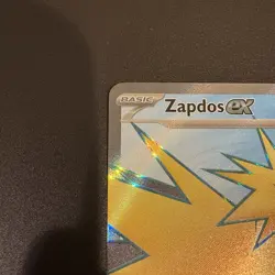 Pokemon Zapdos 192/165 Full art holo (SV:151 English) Pre-Owned NM - Image 2